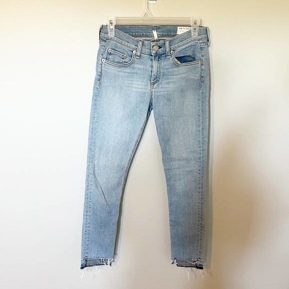 rag & bone Denim - Rag & Bone Capri Wiley step hem skinny jeans size 26